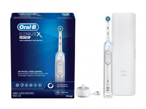 Электрическая зубная щетка ORAL-B Genius X white