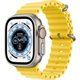 Image Ceas inteligent Apple Watch Ultra GPS + LTE 49mm MNHG3 Titanium Case with Yellow Ocean Band
