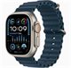 Image Ceas inteligent Apple Watch Ultra 2 GPS + LTE 49mm MREG3 Titanium Case Blue Ocean Band