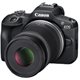 Image Aparat foto Canon EOS R100 & RF-S 18-45mm f/4.5-6.3 IS STM & RF-S 55-210mm Black
