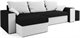 Image Canapea de colt Space Meble Kansas Mikrofaza 15, Mikrofaza 31 Black, White