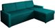 Image Диван угловой Modern Leader Kanna 83 Turquoise