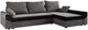 Image Canapea coltar Space Meble Denver L Sawana 05/Sawana 21 Gray/Dark Gray