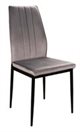 Image Стул для кухни Signal Atom Velvet Gray/Black