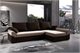 Image Canapea coltar Space Meble Denver L Sawana 22/Sawana 16 Light Brown/Dark Brown