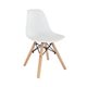 Image Scaun de bucatarie pentru copii DP Eames Bebe White