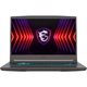 Image Laptop MSI Thin 15 B12UC-2036XRO (Core i5-12450H, 16GB, 512GB, GeForce RTX 3050, 4GB) Black