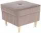 Image Fotoliu moale Tempo Kondela Rufino 3 Grey-Beige/Beech