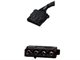 Image Cablu HDD Xilence 4pin Black
