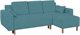 Image Canapea colțar Modern Leo Alaska 86, Turquoise