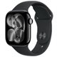 Image Apple Watch Series 11 GPS 42mm MEQT4 Jet Black Aluminium Case with Jet Black Sport Band S/M