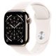Image Apple Watch Series 11 GPS + LTE 46mm MFD54 Gold Titanium Case Light Blush Titanium S/M
