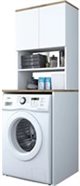 Image Dulap Mirage Meble KD101, White/Walnut