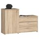 Image Dulap pentru pantofi Akord S16, Sonoma Oak