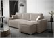 Image Canapeaua colțar Space Meble Ambro L Poso 100 Light Grey