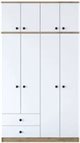 Image Dulap Mirage Meble BA121 S 8D2S Walnut/White