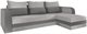 Image Canapea de colt Space Meble Hewlet Bis Sawana 05/Sawana 14 (Dark Gray/Black)