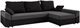 Image Canapea coltar Space Meble Mikrofaza 27/Mikrofaza 15 Gray/Black