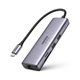 Image Adaptor UGREEN HUB 7in1 USB-C CM512, Grey