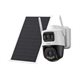 Image Cameră video imou AOV PTZ Dual Security with 8W Solar Panel Wi-Fi+4G 3K 5+5MP, White