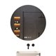 Image Oglindă Bayro Moon LED Touch 800x800 Round