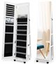 Image Dulap-oglindă pentru bijuterii Costway JV11245WH White