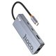 Image Adaptor HOCO HB52 Wow 8-in-1 Space Gray