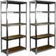 Image Set rafturi GardenLine GWI0885 Silver/Brown