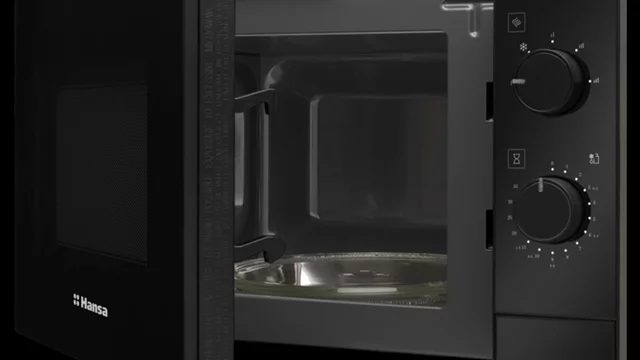 Hansa AMGB20M1BH: cuptor cu microunde încorporabil simplu pentru uz zilnic