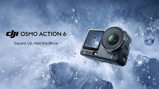 DJI Osmo Action 6 pe Cactus.md: senzor pătrat, 8K și alegerea pachetului