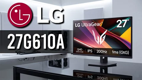 LG UltraGear 27G610A-B на Cactus.md: QHD и 200 Гц без переплаты за OLED