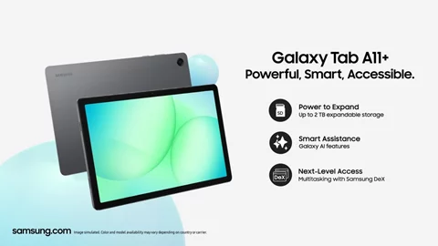 Galaxy Tab A11+ 5G 6/128 ГБ: практичный планшет с 90 Гц