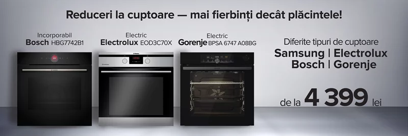 Reduceri la cuptoare - mai fierbinti decat placintele de la cactus.md