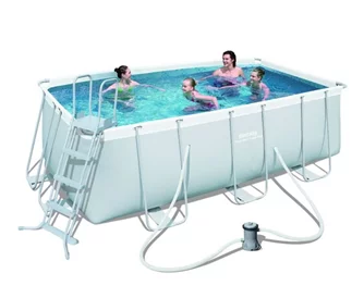 Piscina cu cadru metalic Bestway 56456 412x201x122 cm