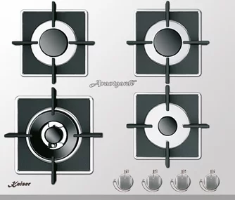 Plita de gaz Kaiser KCG 6382 W Turbo