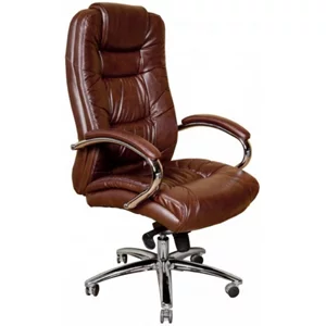 Image Кресло Baldu Visata MONTEREY Eco Chrome Brown