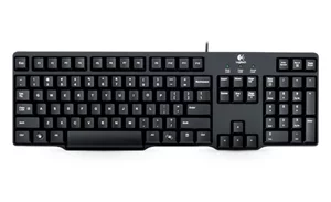 Image Logitech Classic Keyboard K100 Black