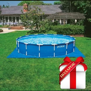 Image Бассейн с металлическим каркасом Intex Metal Frame Pools 28228