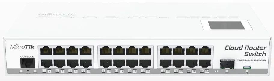 Image Коммутатор Mikrotik CRS125-24G-1S-IN