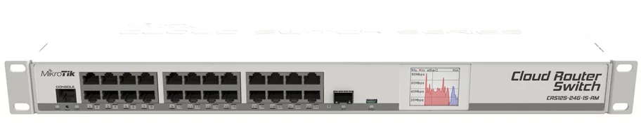 Image Коммутатор Mikrotik CRS125-24G-1S-RM
