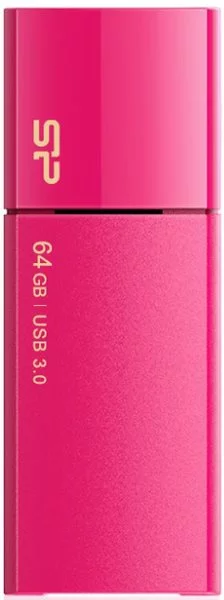 Image USB flash накопитель Silicon Power Blaze B05 3.0 64Gb Peach (SP064GBUF3B05V1H)