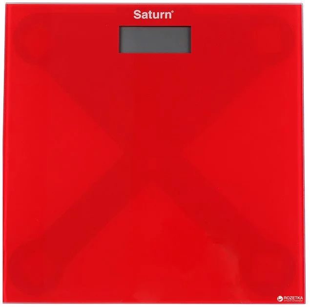 Image Cântar de podea Saturn ST-PS0294 Red