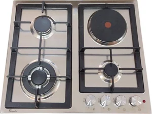 Image Варочная панель Tornado TEXTUR6045 Combi Iron Inox