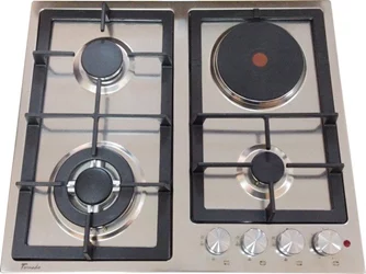 Plită Tornado TEXTUR6045 Combi Iron Inox