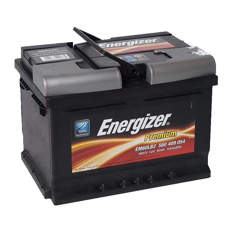 Аккумулятор Energizer Premium 12V 60 Ah