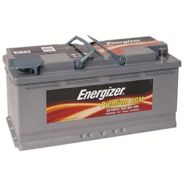 Аккумулятор Energizer 12V 105 Ah AGM