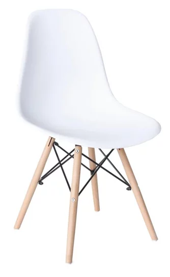 Scaun de bucatarie DP Eames A-37 White
