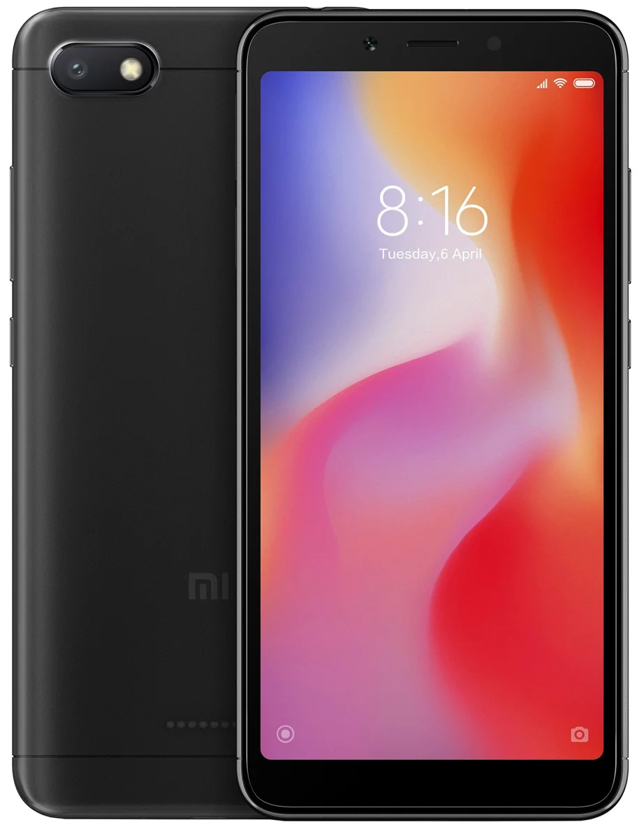 Image Xiaomi Redmi 6A 32GB Dual Black