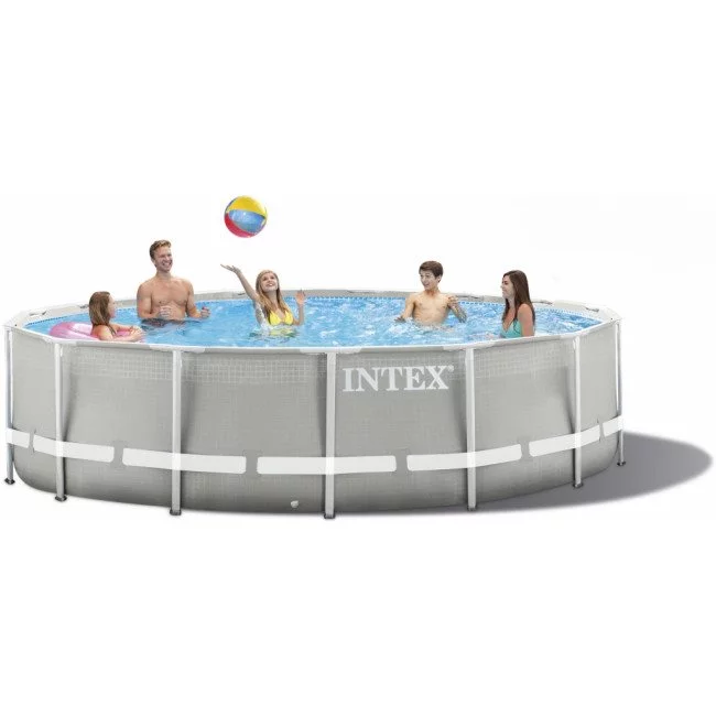 Image Piscina cu cadru metalic Intex 26720 427х427х107 сm