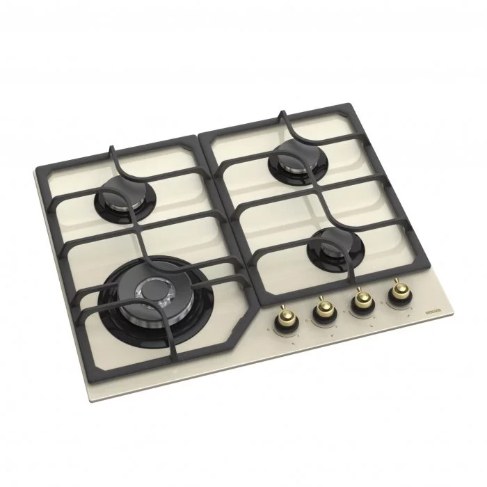 Варочная панель газовая Wolser WL- F 6402 GT IC Ivory